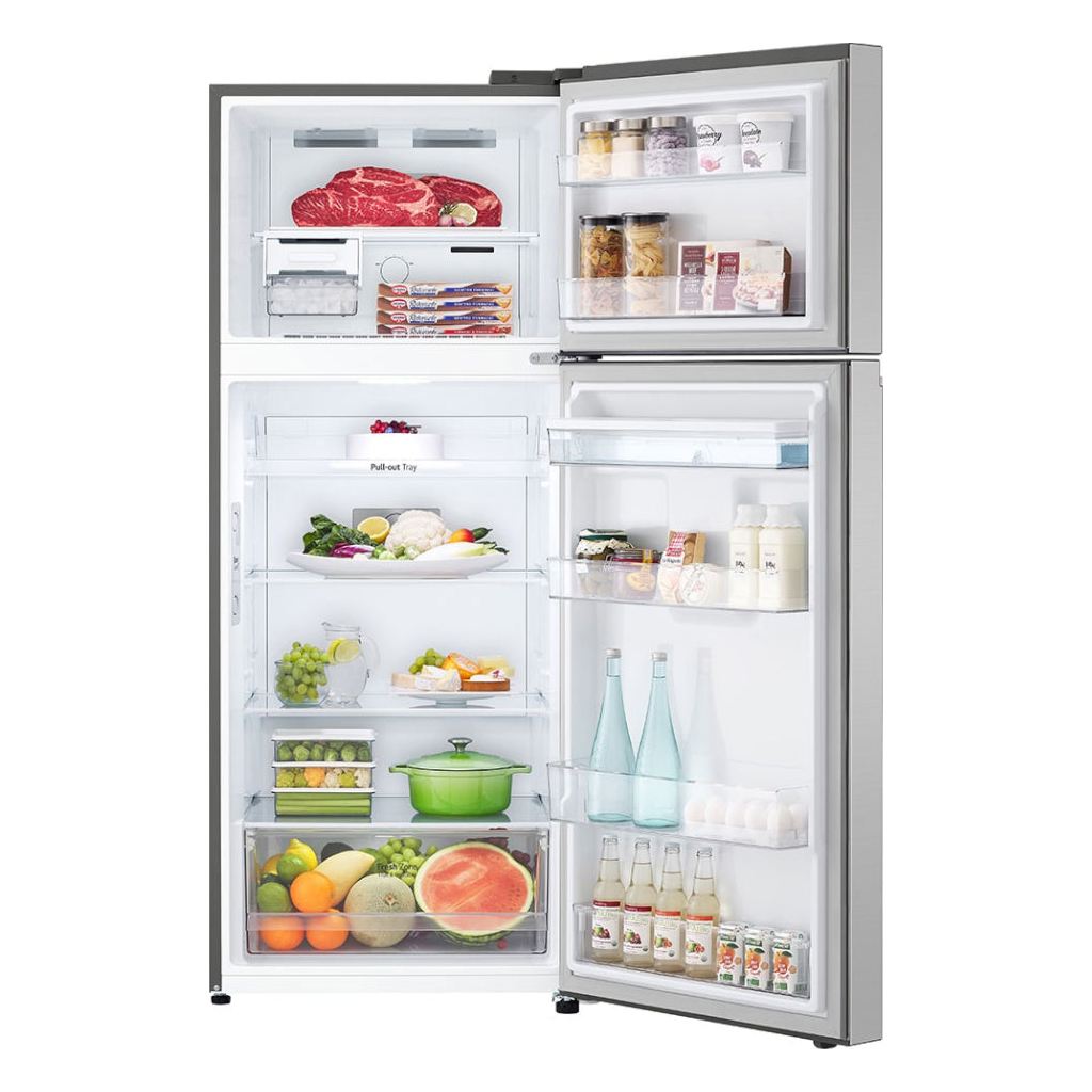 Refrigeradora LG VT40WPP | 15 pies cúbicos | Top Mount | Dispensador de Agua | Color Plateado - Multimax