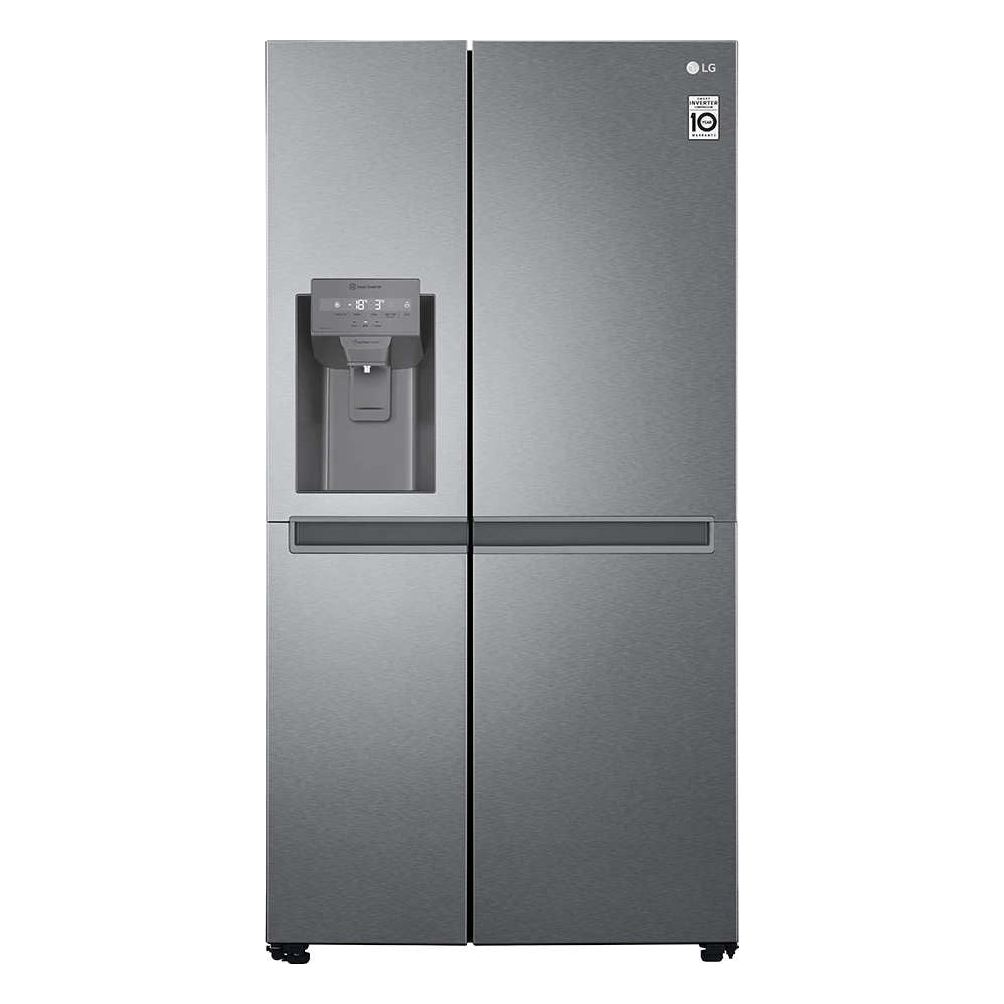 Refrigeradora Inverter LG GS65WPPK | 22 pies cúbicos | Side By Side | Dispensador | Silver - Multimax