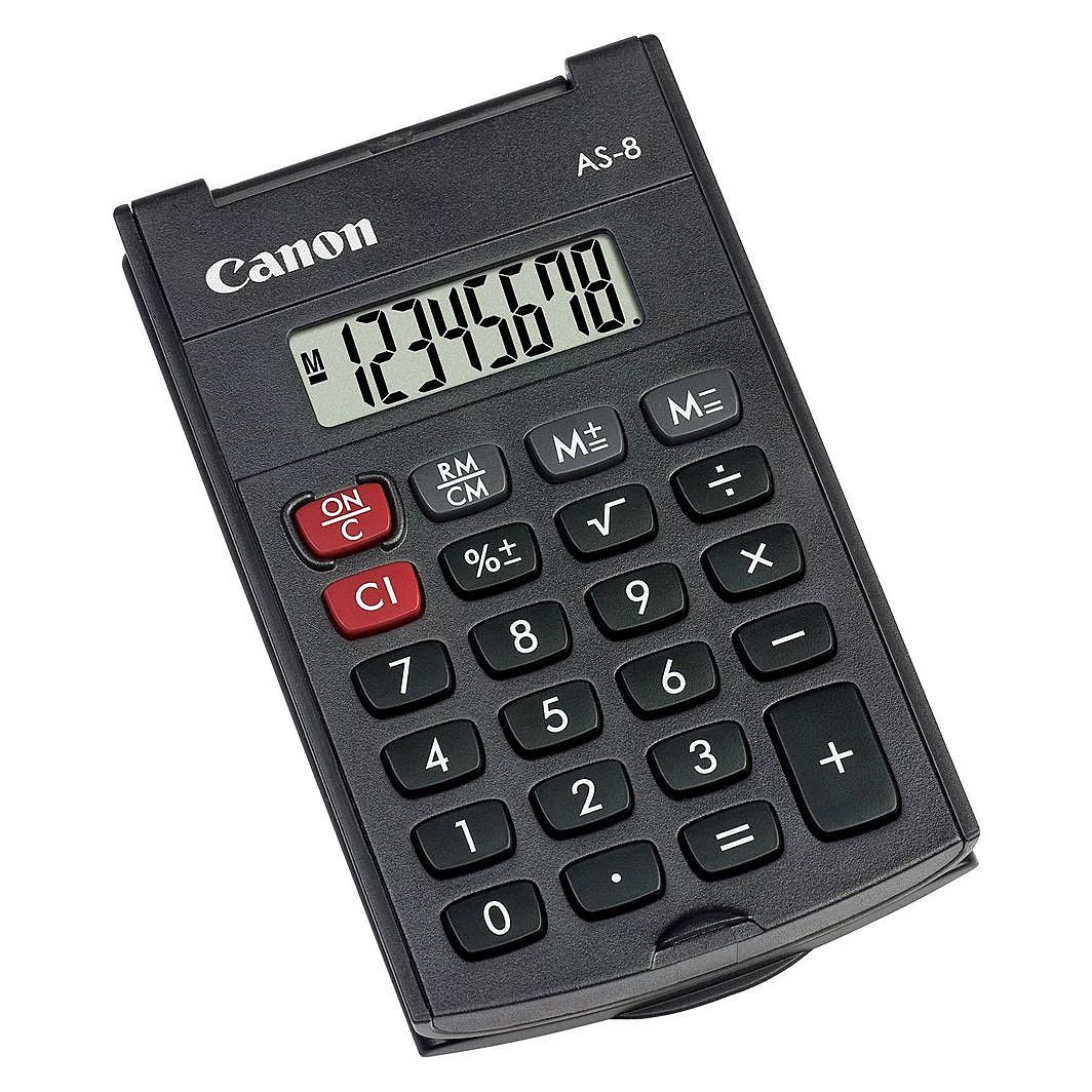Calculadora Canon AS-8 | 8 dígitos - Multimax