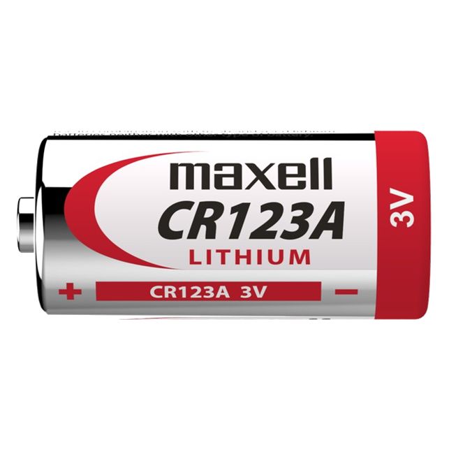 Bateria Alcalina Maxell | CR123A | 3V - Multimax