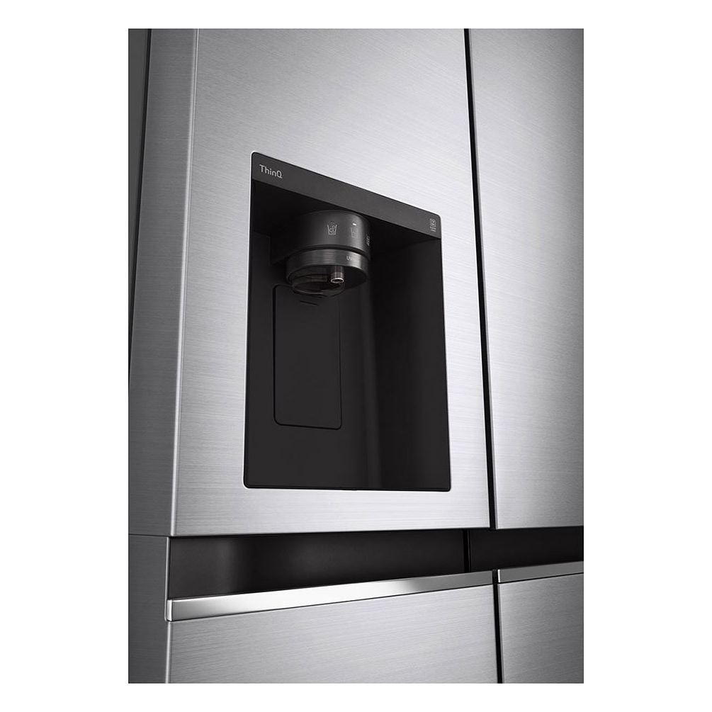 Refrigeradora Inverter LG GS75SPP | 28.7 Pies Cúbicos | Dispensador | Side by Side | Color Plateado - Multimax