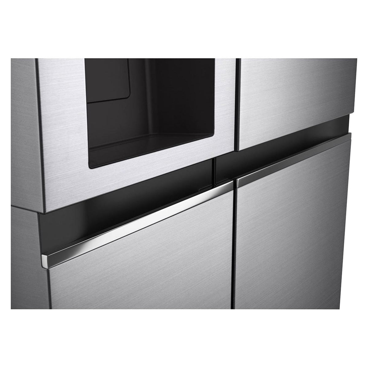 Refrigeradora Inverter LG GS75SPP | 28.7 Pies Cúbicos | Dispensador | Side by Side | Color Plateado - Multimax