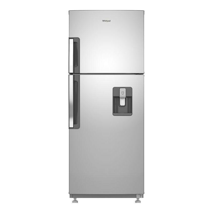 Refrigeradora Whirlpool WRW25CKTWW | 9 pies cúbicos | Top Mount | Dispensador | Acero Inoxidable - Multimax