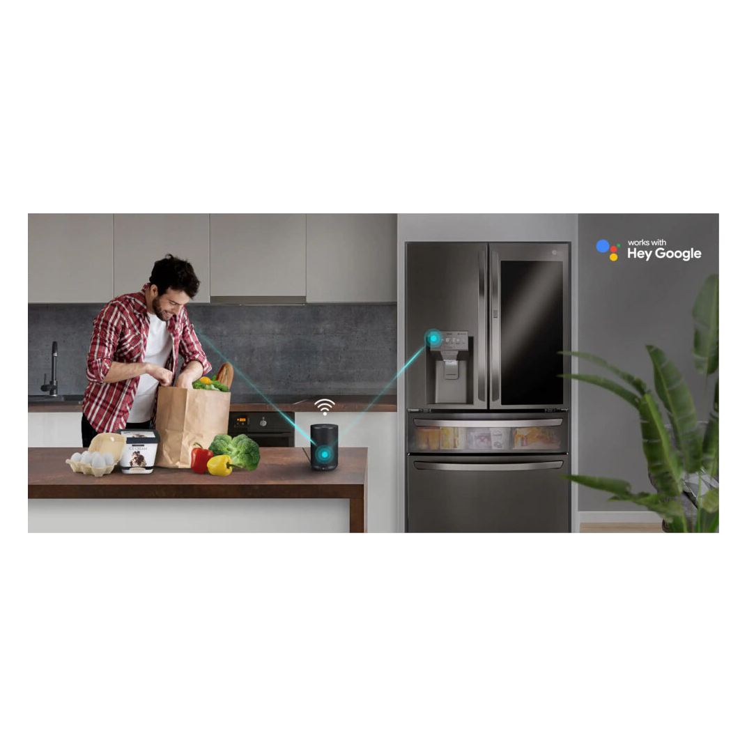 Refrigeradora LG InstaView LM85SXD  31 pies cúbicos 4 Door Color NegroMULTIMAX PANAMA NEVERAS NEVERA LG SAMSUNG HISENSE FRIGIDAIRE RCA PS0106220