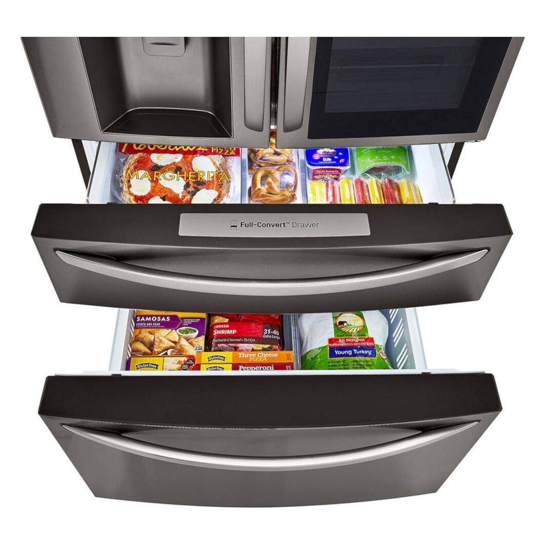 Refrigeradora LG InstaView LM85SXD  31 pies cúbicos 4 Door Color NegroMULTIMAX PANAMA NEVERAS NEVERA LG SAMSUNG HISENSE FRIGIDAIRE RCA PS0106220