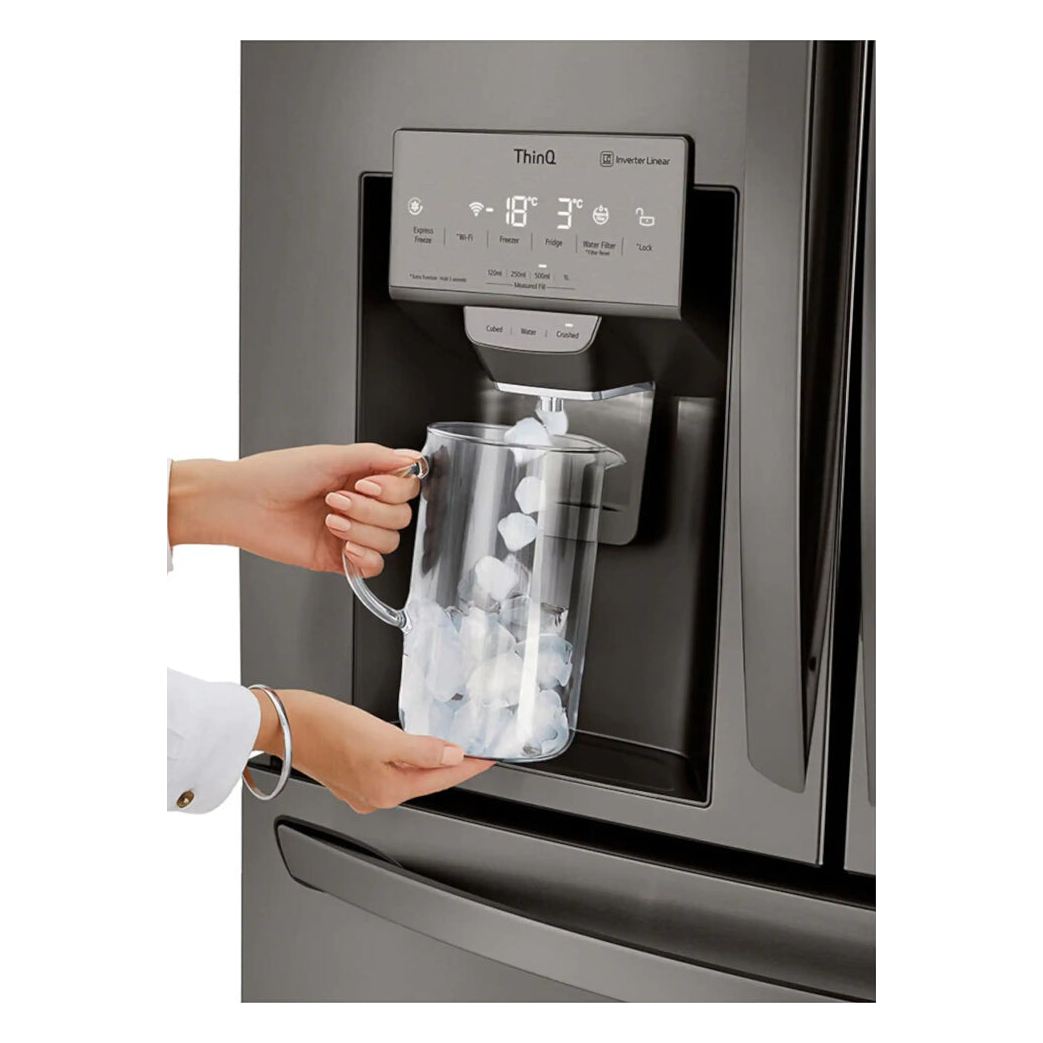 Refrigeradora LG InstaView LM85SXD  31 pies cúbicos 4 Door Color NegroMULTIMAX PANAMA NEVERAS NEVERA LG SAMSUNG HISENSE FRIGIDAIRE RCA PS0106220
