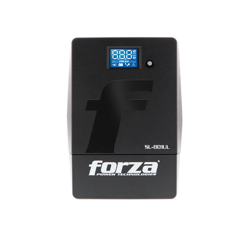 Batería de respaldo Forza SL-801UL, 480W, 120V, 800VA 