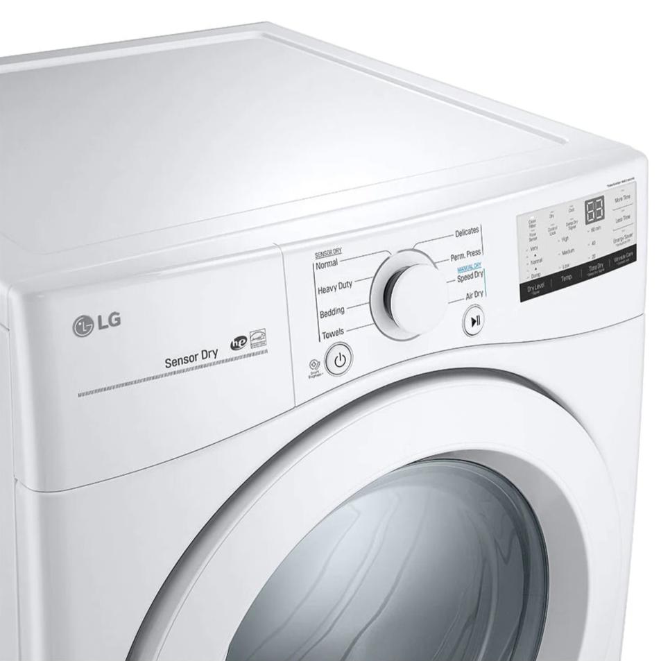 Secadora a Gas LG DF20WV2W 20KG  Carga Frontal  Color Blanco Lavadora Lavadoras Multimax Panama  PS0101047Multimax