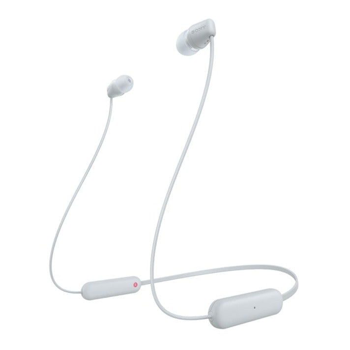 Audífonos Inalámbricos Sony WI-C100/WZ | In-Ear | Bluetooth | Color Blanco - Multimax